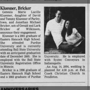 Marriage of Kluesner / Bricker